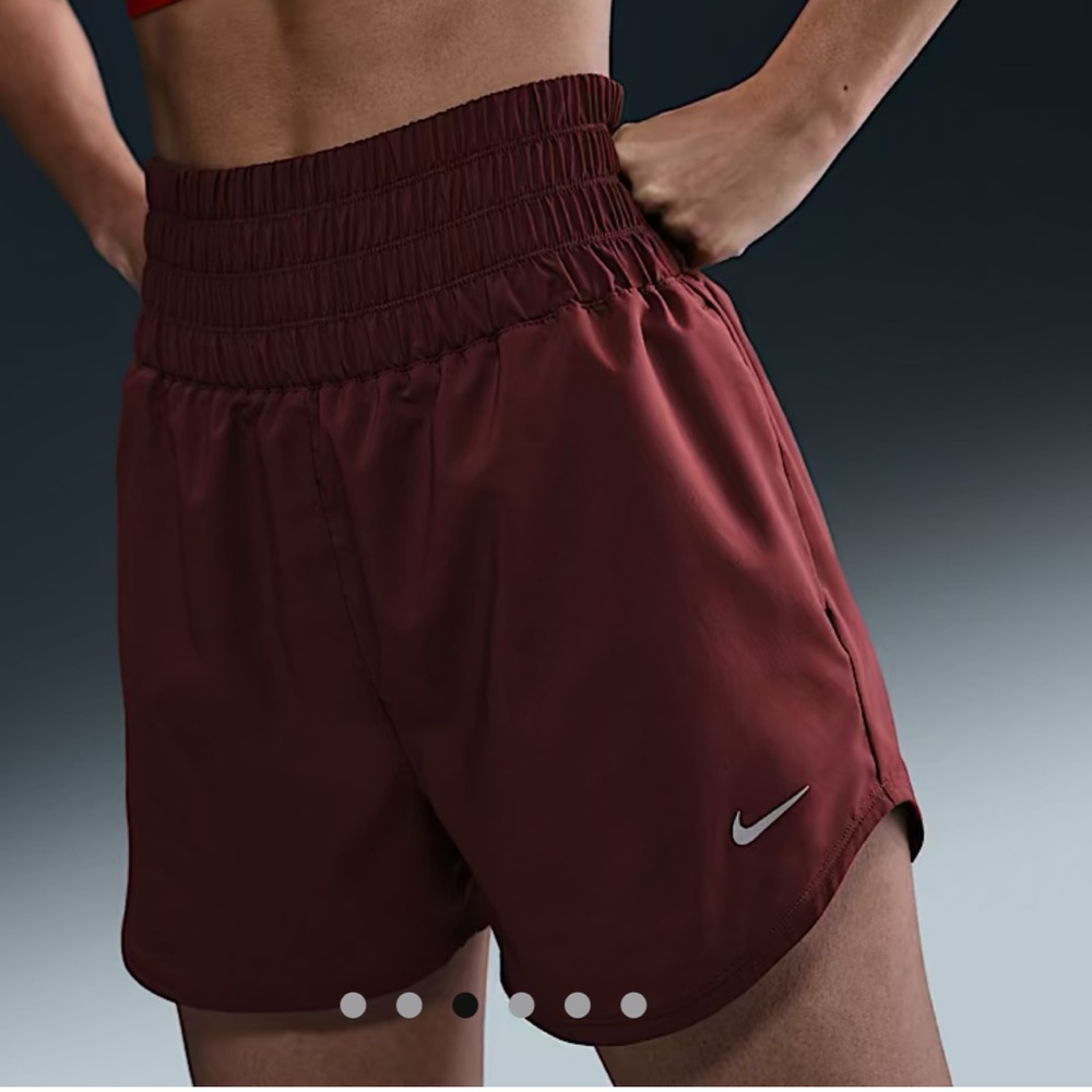 Nike One Women’s Dri-Fit Ultra High Waisted 3” Brief Lined Athletic Shorts
